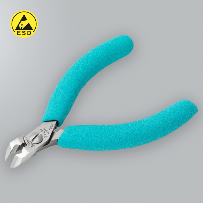 Erem 503E - Angled Wide Head Tip Cutter - Flush ESD (E-503E) Erem 503E - Angled Wide Head Tip Cutter - Flush ESD (E-503E)